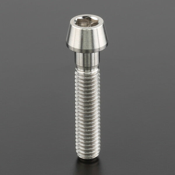 ZETA ジータ Z-チタン テーパーキャップスクリュー M6 P1.0 30mm カタログ品番：P077-3427 メーカー品番：ZT08-0630