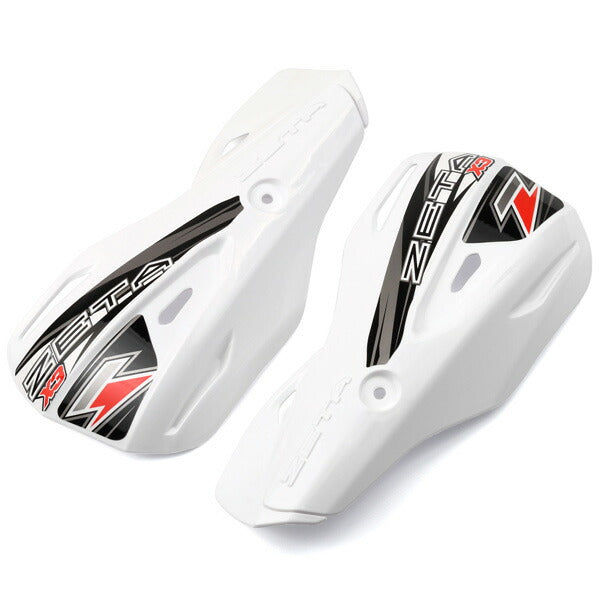 ZETA ジータ MXハンドガード X3 リプレースメントガード WHITE カタログ品番：P089-1960 メーカー品番：ZE74-4210