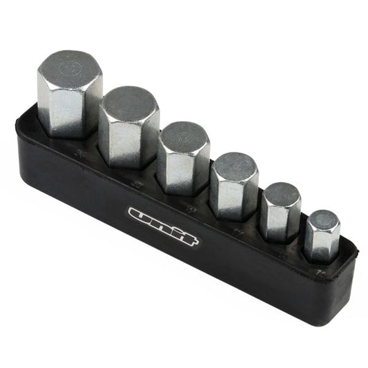 UNIT ユニット ツール P3110 HEXビットセット スチール 12 14 17 19 22 24mm カタログ品番：P085-0548 メーカー品番：UN-P3110