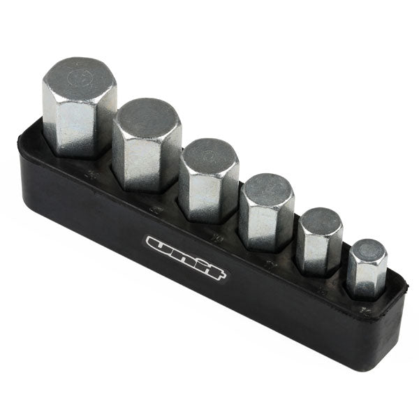 UNIT ユニット ツール P3110 HEXビットセット スチール 12 14 17 19 22 24mm カタログ品番：P085-0548 メーカー品番：UN-P3110