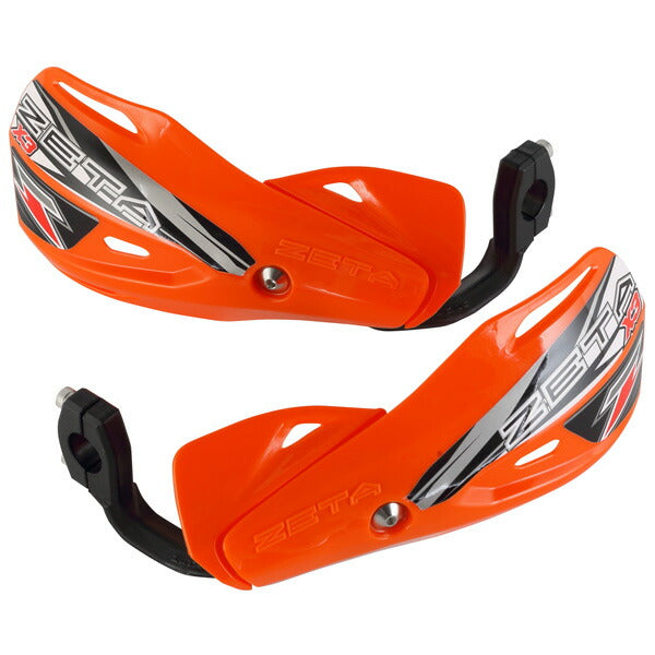 ZETA ジータ MXハンドガード IMPACT X3 ORANGE カタログ品番：P089-1955 メーカー品番：ZE74-4109