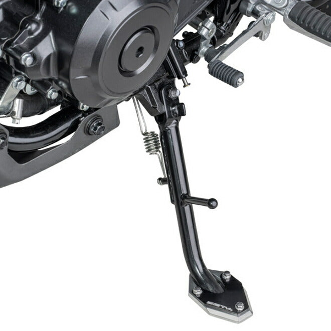 ZETA ジータ サイドスタンドエクステンダー BLK SLV DRZ400S SM 00- カタログ品番：P099-5016 メーカー品番：ZE56-6410