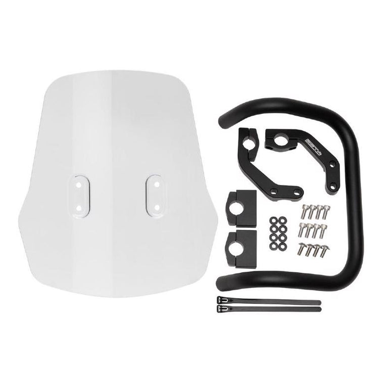 ZETA ジータ ADV.ウインドシールド LTスモーク CRF250L M カタログ品番：P100-9830 メーカー品番：ZE70-1001
