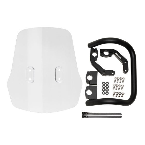 ZETA ジータ ADV.ウインドシールド LTスモーク KLX250 DトラッカーX 08- カタログ品番：P100-5549 メーカー品番：ZE70-1101