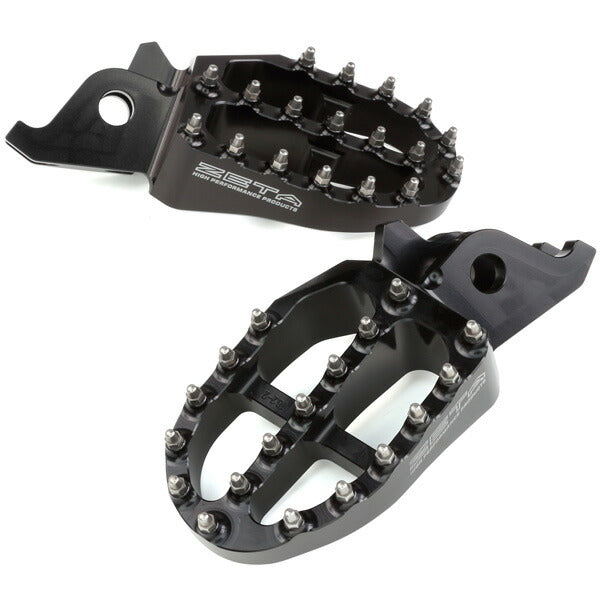 ZETA ジータ アルミフットペグ BLK SEROW250 TRICKER カタログ品番：P100-7677 メーカー品番：ZE93-1670
