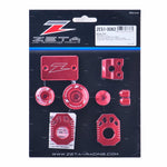 ZETA ジータ ビレットキット RED CRF250RALLY 17- カタログ品番：P105-6423 メーカー品番：ZE51-3062