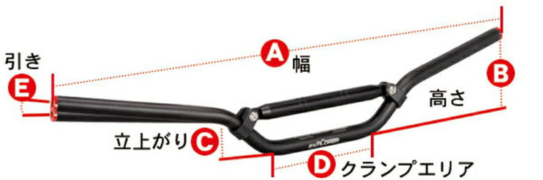 ZETA ジータ エクスプローラー バー BLK T-1 カタログ品番：P103-4248 メーカー品番：ZE07-0150