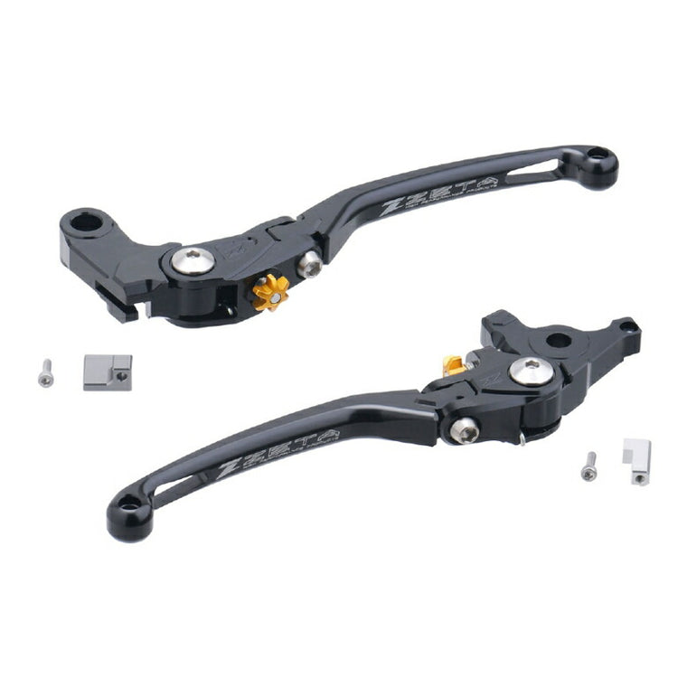 ZETA ジータ PILOT レバーセット BLK GSX-R1000 R 17- カタログ品番：P105-9995 メーカー品番：ZS63-0411
