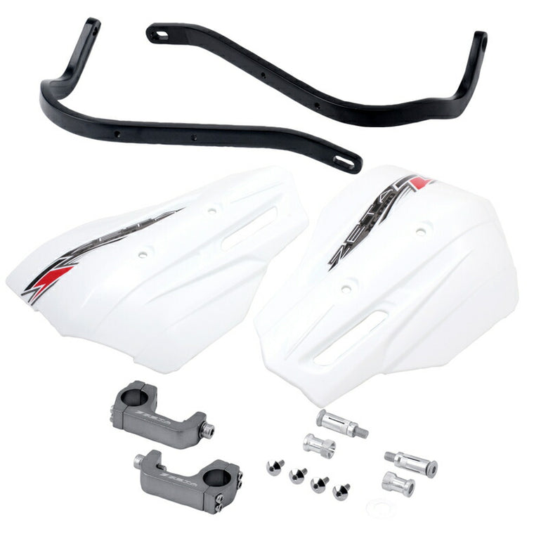ZETA ジータ アーマーガードキット 28.6mmBar XCProプロテクター BLK WHT U-CLAMP カタログ品番：P106-0349 メーカー品番：ZE72-5050