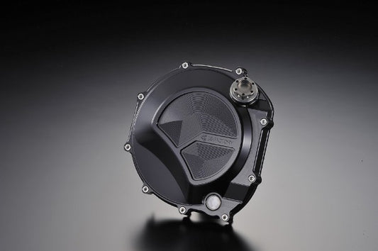 K-FACTORY クラッチカバー S/BLK ZEPHYR1100