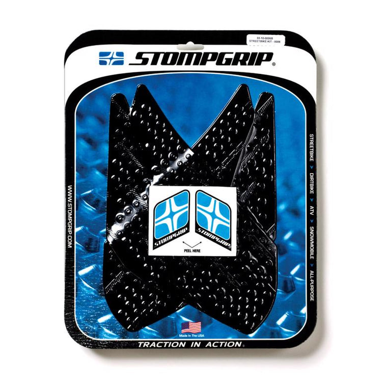 STOMPGRIP ストンプグリップ トラクションパッドタンクキット ブラック YZF-R1 07-08 カタログ品番：P039-8493 メーカー品番：55-10-0006B