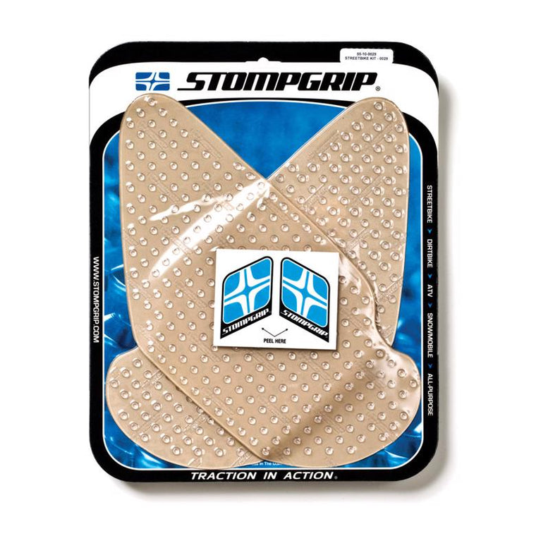 STOMPGRIP ストンプグリップ トラクションパッドタンクキット クリア ZX6R RR 03-04 ZZR600 05-11 カタログ品番：P039-8516 メーカー品番：55-10-0029