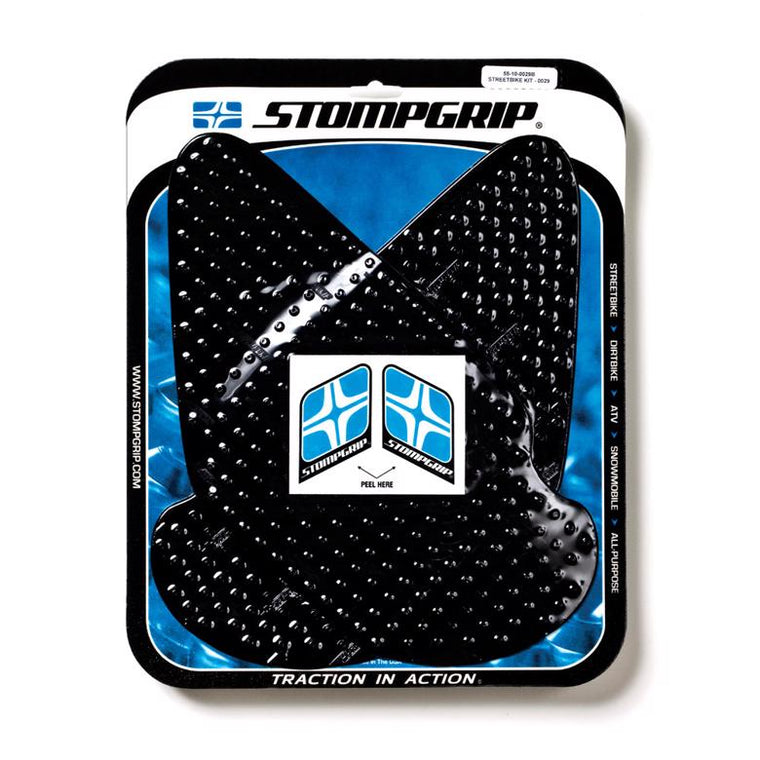 STOMPGRIP ストンプグリップ トラクションパッドタンクキット ブラック ZX6R RR 03-04 ZZR600 05-11 カタログ品番：P039-8519 メーカー品番：55-10-0029B