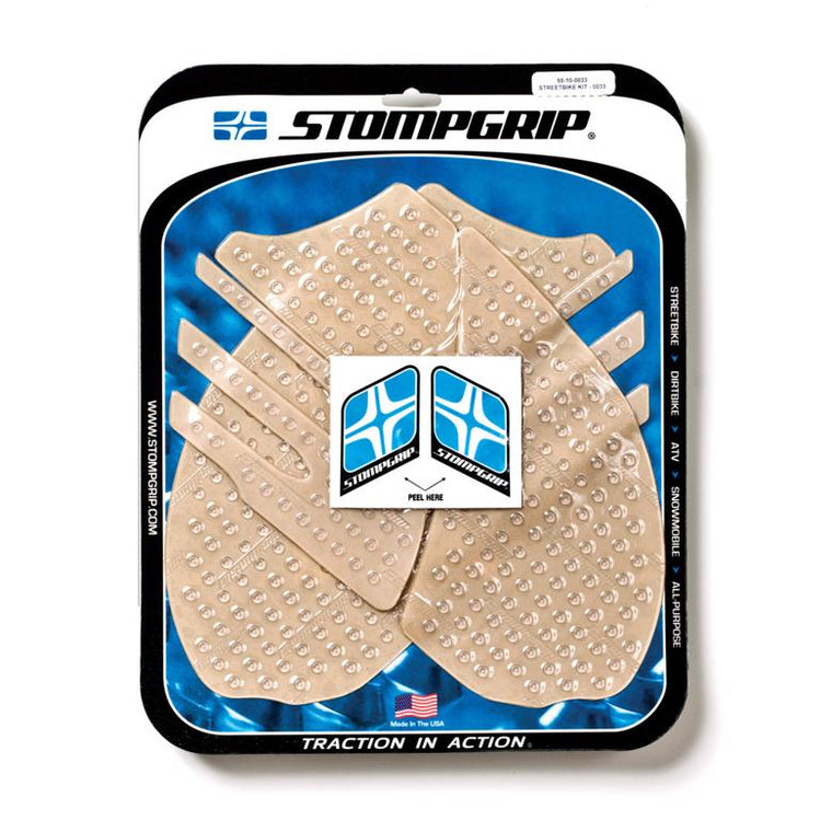 STOMPGRIP ストンプグリップ トラクションパッドタンクキット クリア ZZR1400(ZX14) 06-11 カタログ品番：P039-8526 メーカー品番：55-10-0033