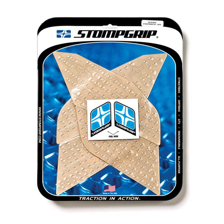 STOMPGRIP ストンプグリップ トラクションパッドタンクキット クリア DORSODURO 750 09-14 1200 11-14 カタログ品番：P039-8574 メーカー品番：55-10-0074