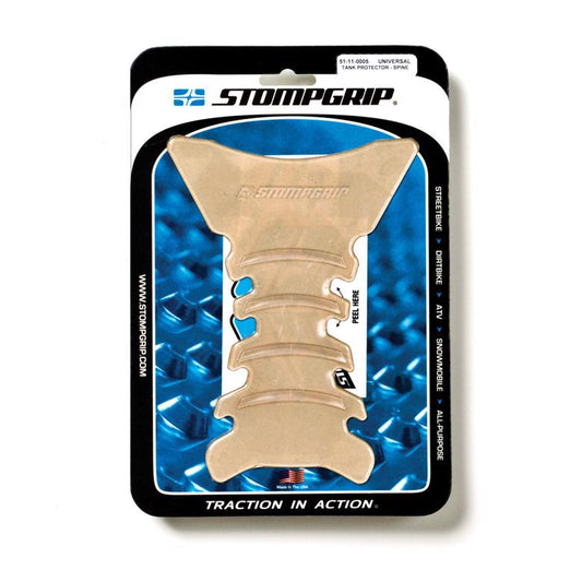 STOMPGRIP ストンプグリップ タンクパッド スパイン 56-10003 スムースリッジ クリア カタログ品番：P039-8590 メーカー品番：51-11-0005