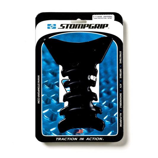 STOMPGRIP ストンプグリップ タンクパッド スパイン 56-10003B スムースリッジ ブラック カタログ品番：P039-8591 メーカー品番：51-11-0005B