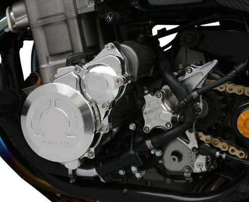 ケイファクトリー K-FACTORY クランクエンドカバーL ポリッシュ CB1300SF／SB -09 X-4 カタログ品番：000IZBM007L メーカー品番：000IZBM007L