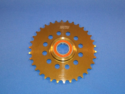 BATTLE.F バトルファクトリー リアスプロケット ベアリング 415-34T RS125 カタログ品番：P040-1414 メーカー品番：BA25-34