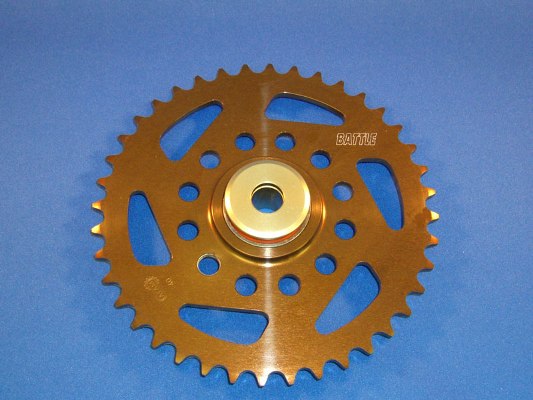 BATTLE.F バトルファクトリー リアスプロケット ベアリング 415-42T RS125 カタログ品番：P040-1420 メーカー品番：BA25-42