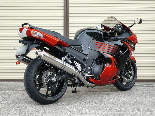 テックサーフ テックサーフ ZEEX S O デュアル ポリッシュチタン ZZ-R1400 ZX-14 06-11 カタログ品番：P040-1526 メーカー品番：T23-K024-0417