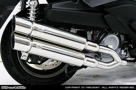 ウイルズウィン WirusWin スタイリッシュツインマフラー ポッパー Faze(MF11) カタログ品番：P040-2198 メーカー品番：252-14-03