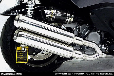 ウイルズウィン WirusWin スタイリッシュツインマフラー ジェット Faze(MF11) カタログ品番：P040-2199 メーカー品番：252-14-04