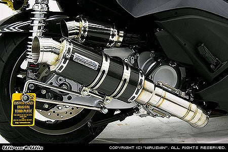 ウイルズウィン WirusWin プレミアムマフラー BLKカーボン Faze(MF11) カタログ品番：P040-2202 メーカー品番：252-26-21