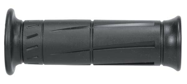 ariete Kawasakiグリップ ブラック／SOFT ／貫通 《アリート 02625/SSF》◇Cr◇プロト品番02625SSメーカー品番02625/SSF