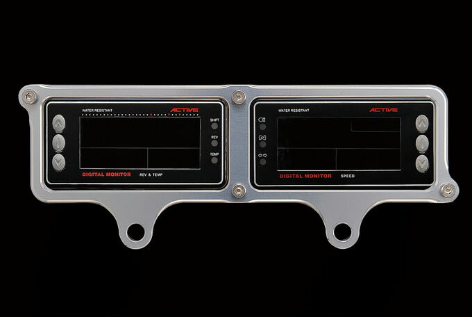 ウッドストック WOODSTOCK メーターステー Dタイプ SLV アクティブ Ver.4モニター用 カタログ品番：P041-2201 メーカー品番：ADM-10D-SL
