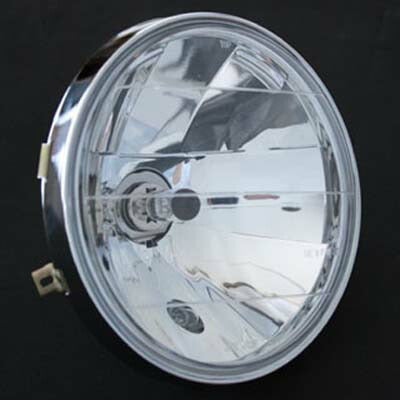 Brightec マルチリフレクターライト マウントリム付 丸型／クリアレンズ 《ブライテック 71-0095》◇Cr◇プロト品番P041-2838メーカー品番71-0095