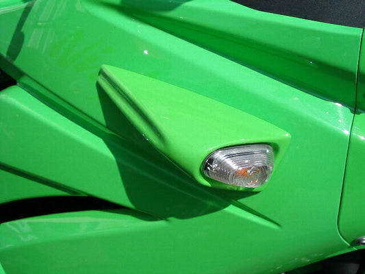 PLEASURE プレジャー デルタウインカー ライムグリーン NINJA250R カタログ品番：P041-3667 メーカー品番：PK31301