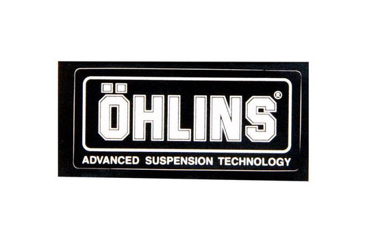 OHLINS｜オーリンズ ステッカー クロ W52mm H23mm｜0191-31