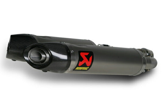 AKRAPOVIC アクラポビッチ スリップオン e1 カーボンエンド チタン SHIVER750 GT 10-16 カタログ品番：S-A7SO3-HDT メーカー品番：S-A7SO3-HDT