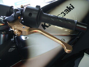 アントライオン antlion クラッチレバー チタンゴールド Ninja250R、D-TRACKER-X 125、KLX250(08-)、250TR カタログ品番：05112-TG メーカー品番：05112-TG