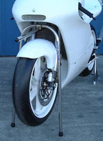 BATTLE.F バトルファクトリー フロントワンタッチスタンド ステンレス CBR150RR カタログ品番：P042-4284 メーカー品番：BA10-H12