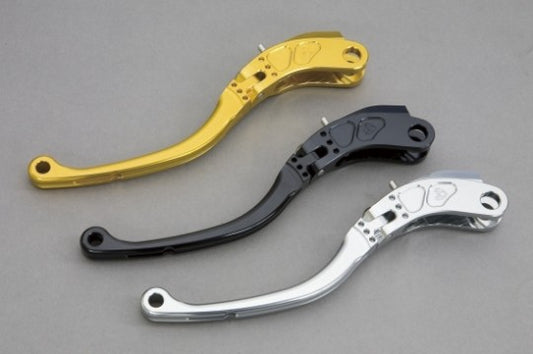 ケイファクトリー K-FACTORY 可倒式ラジアルクラッチレバー ニッシン メタリックシルバー カタログ品番：000HZBX045N メーカー品番：000HZBX045N