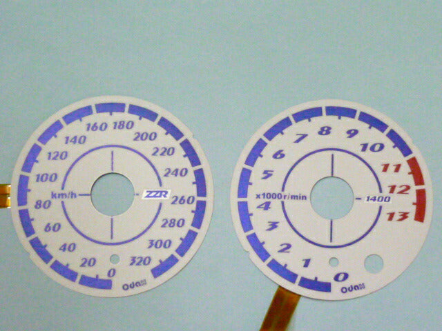 オダックス ODAX ELメーターパネル AStype 白 ZZR1400 06-11 カタログ品番：P042-7032 メーカー品番：OXP-311030-1AS