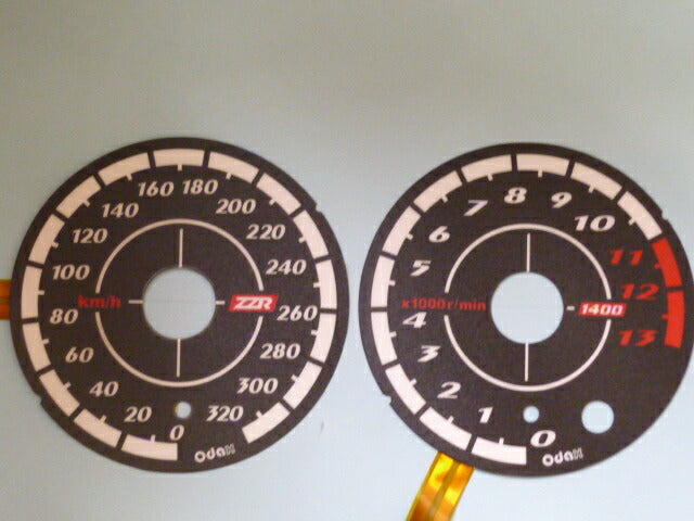 オダックス ODAX ELメーターパネル ACtype 黒 ZZR1400 06-11 カタログ品番：P042-7033 メーカー品番：OXP-311030-1M