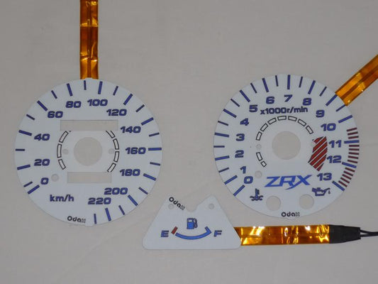 オダックス ODAX ELメーターパネル ACtype ZRX1100 1200 -02 カタログ品番：P042-7044 メーカー品番：OXP-311040-AC