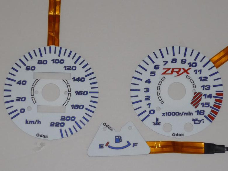 オダックス ODAX ELメーターパネル ACtype ZRX400 カタログ品番：P042-7045 メーカー品番：OXP-311041-AC