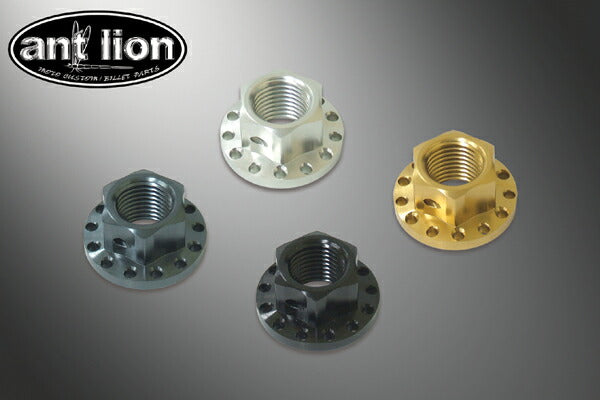 アントライオン antlion アクセントナット M14XP1.5 SR400 チタンゴールド カタログ品番：34005-TG メーカー品番：34005-TG