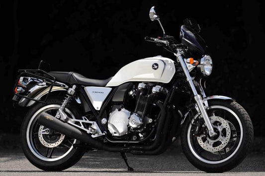 ノジマエンジニアリング NOJIMA メガホン フルEX 4-1SC ステンブラック CB1100 10-13(EBL-SC65) カタログ品番：NMSX021MB-CLK メーカー品番：NMSX021MB-CLK