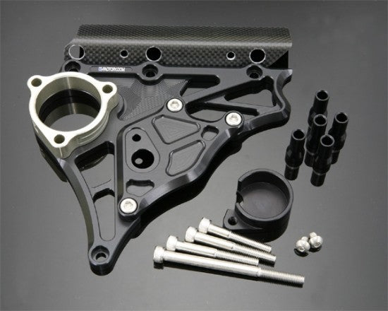 K-FACTORY フロントスプロケットカバー スーパーBLK ZRX1200 DAEG