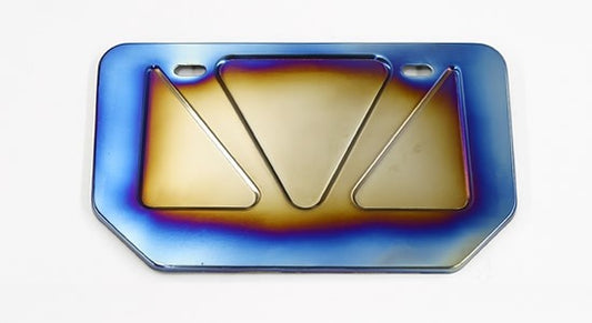 ケイファクトリー K-FACTORY チタニウムプレートホルダー チタン焼色 MINI カタログ品番：000WZAE002P メーカー品番：000WZAE002P