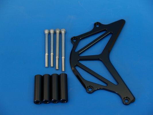 ウッドストック WOODSTOCK フロントスプロケットカバー ブラック Z1000 07-08 カタログ品番：P043-9876 メーカー品番：FSC-K22-BK