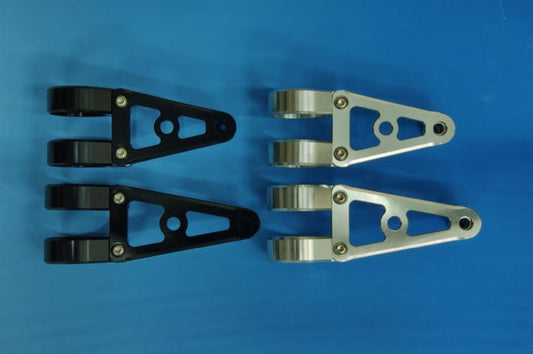 ウッドストック WOODSTOCK ヘッドライトステー Aタイプ ショート BLK フォーク径φ41用 カタログ品番：P044-0222 メーカー品番：WLS-A41S-BK