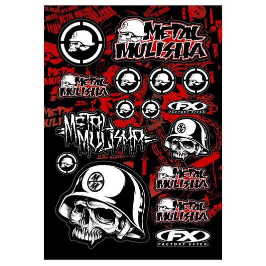 FACTORY EFFEX ファクトリーFX ステッカーキット Metal Mulisha カタログ品番：P044-3513 メーカー品番：FX14-68050