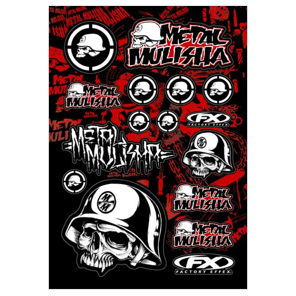 FACTORY EFFEX ファクトリーFX ステッカーキット Metal Mulisha カタログ品番：P044-3513 メーカー品番：FX14-68050