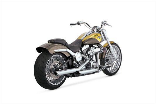 マフラー  バンスアンドハインズ VanceHines TwinSlash 3in S O ツインスラッシュ 3インチ スリップオン クローム マフラー SOFTAIL 07-17 1801-0384 4548664298242 取寄品